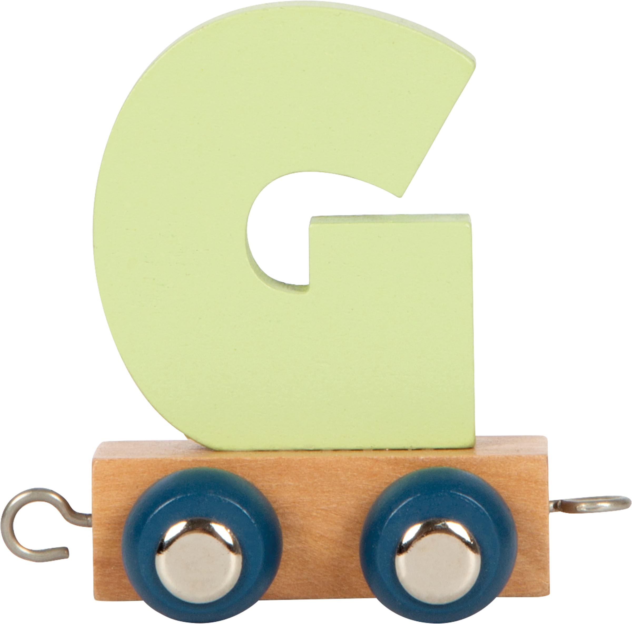 small foot Buchstabenzug Polar G aus Holz, Holzzug individuell kombinierbar, zum Dekorieren und Verschenken, 12577