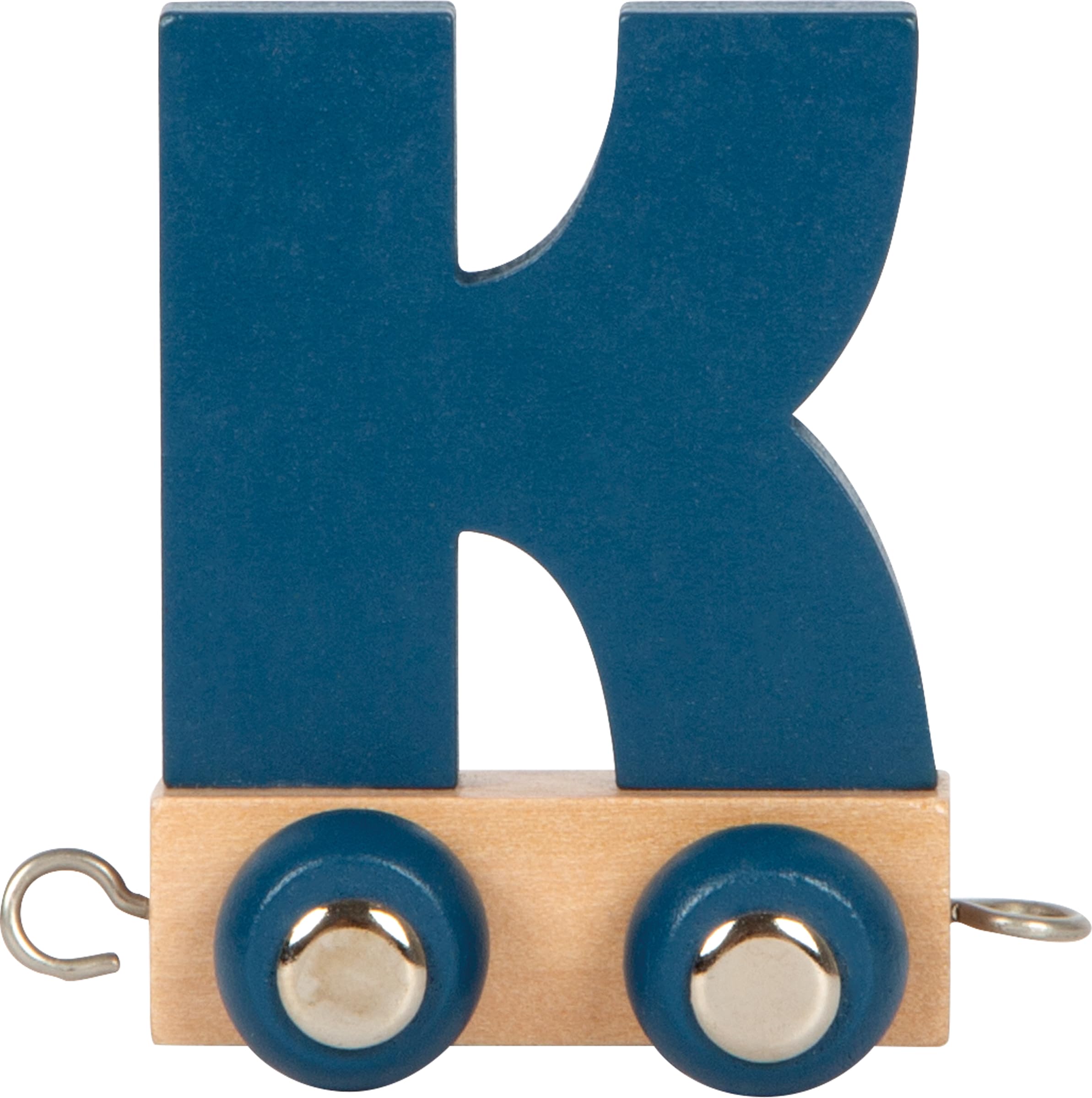 small foot Buchstabenzug Polar K aus Holz, Holzzug individuell kombinierbar, zum Dekorieren und Verschenken, 12581