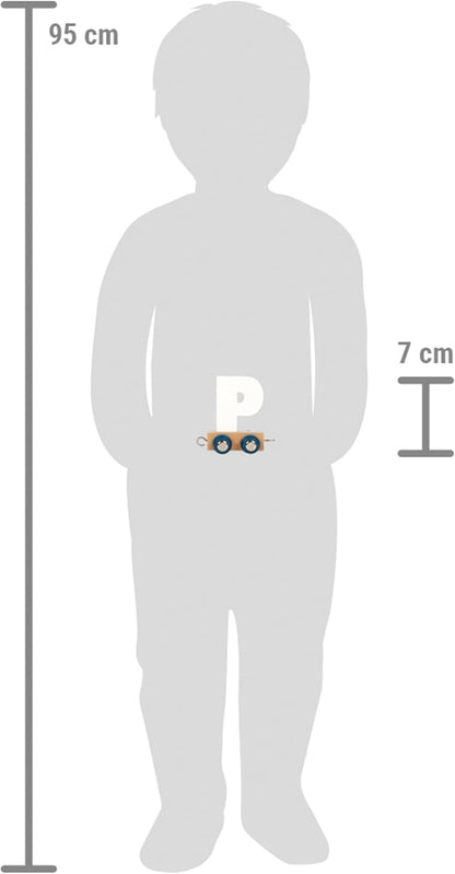Small Foot - Small Foot - Houten Lettertrein Polar - P
