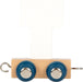 small foot Buchstabenzug Polar T aus Holz, Holzzug individuell kombinierbar, zum Dekorieren und Verschenken, 12590