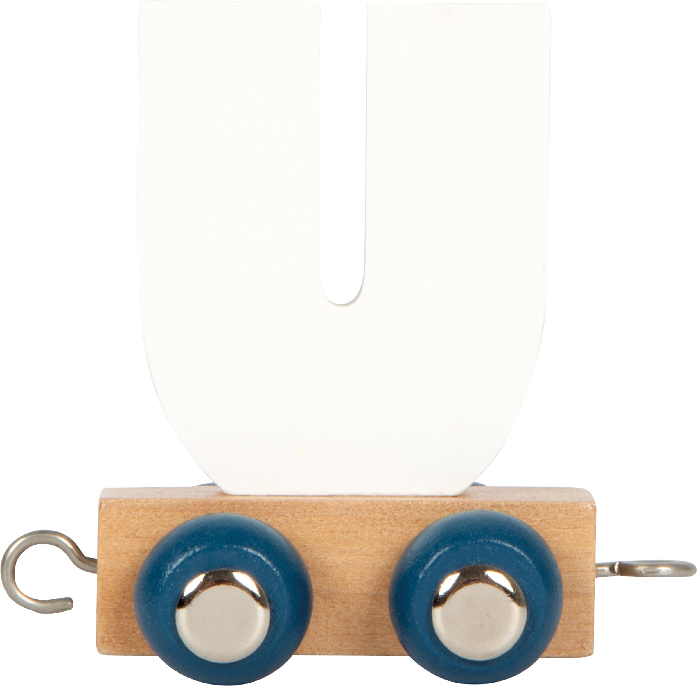 small foot Buchstabenzug Polar U aus Holz, Holzzug individuell kombinierbar, zum Dekorieren und Verschenken, 12591