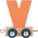 small foot Buchstabenzug Polar V aus Holz, Holzzug individuell kombinierbar, zum Dekorieren und Verschenken, 12592