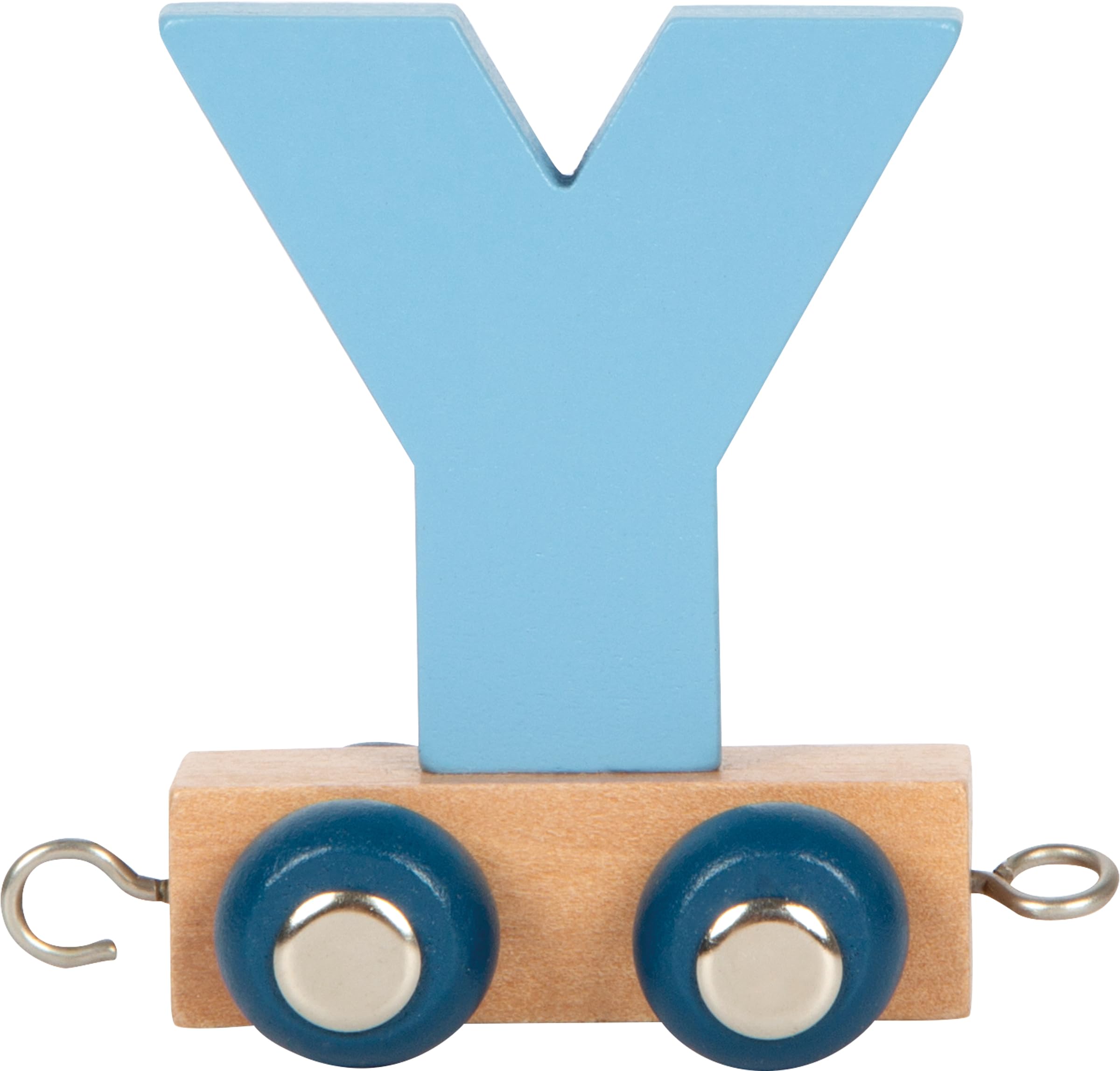 small foot Polar Y houten lettertrein, kan individueel worden gecombineerd, om te versieren en cadeau te geven, 12595