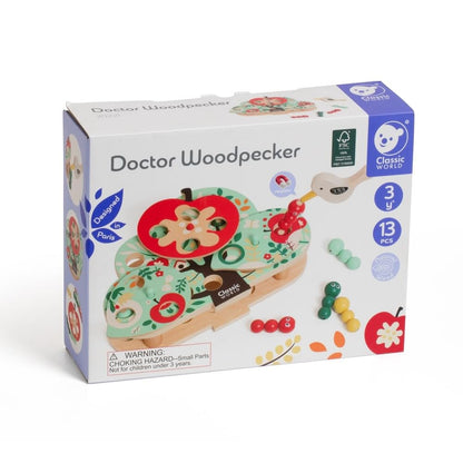 Classic World Doctor 13 gioco di cattura di parole in legno, 13 pezzi
