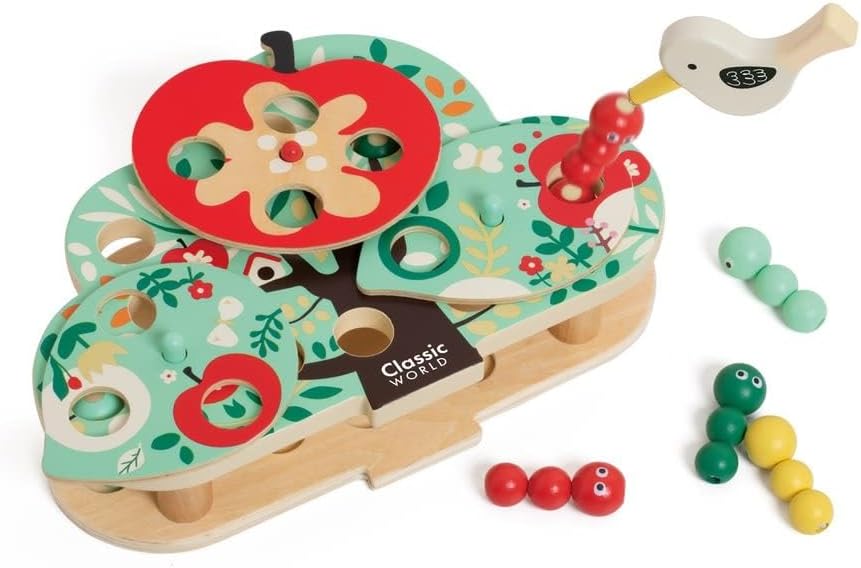 Classic World Doctor 13 gioco di cattura di parole in legno, 13 pezzi