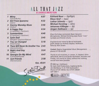 All That Jazz And Darius Merstein