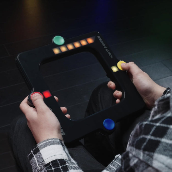 Snake Attack - Handheld Electronic Light up Game. 3 Game Play Modes. On the go fun! Addictive fidget toy!, Black