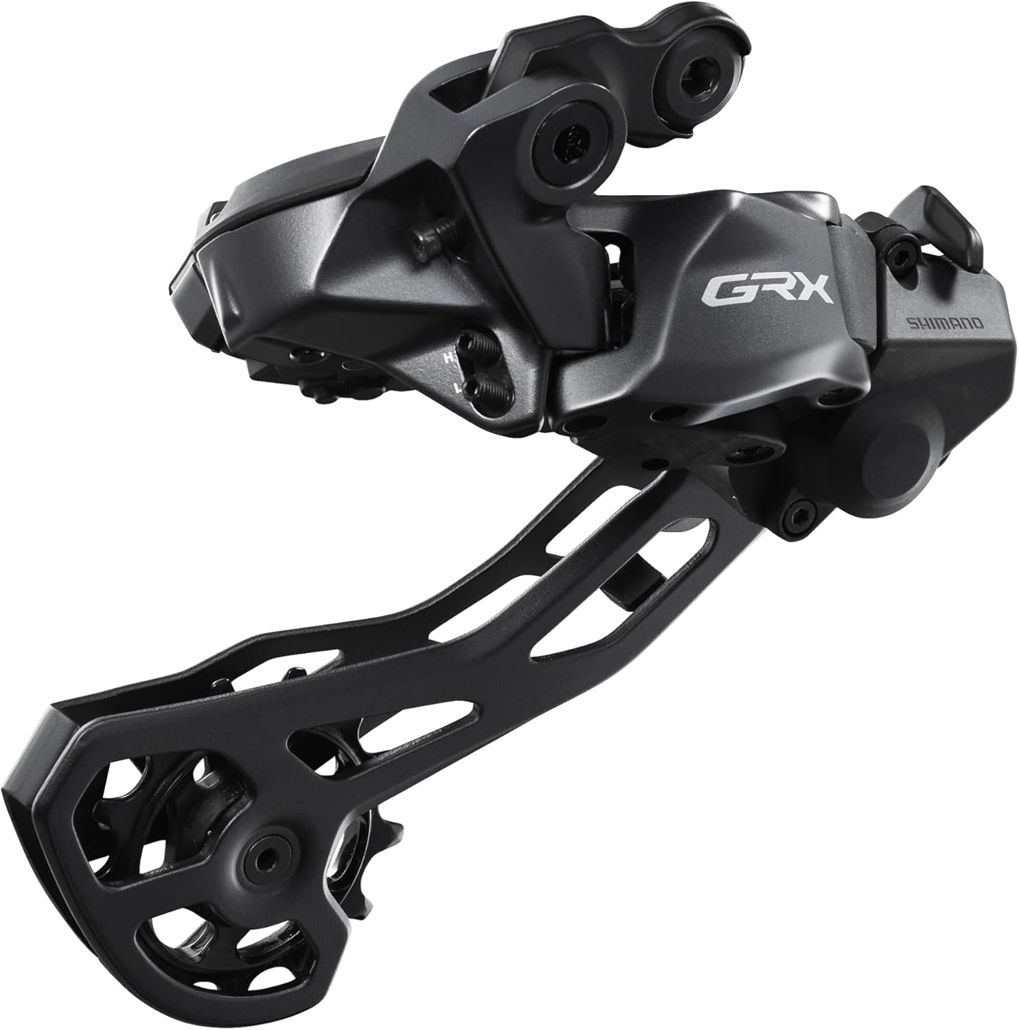 Shimano RD-RX825 GRX Di2, 12-speed rear derailleur, Shadow+, max 36T for double