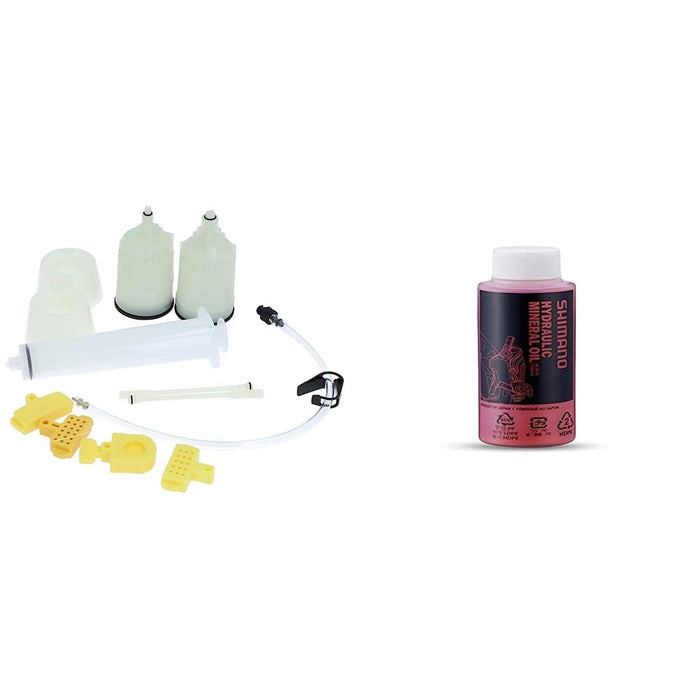 SHIMANO Workshop TL-BR002 bleed kit, includes TL-BR001, TL-BR002, TL-BR003 and 4 bleeding spacers Y-13098630