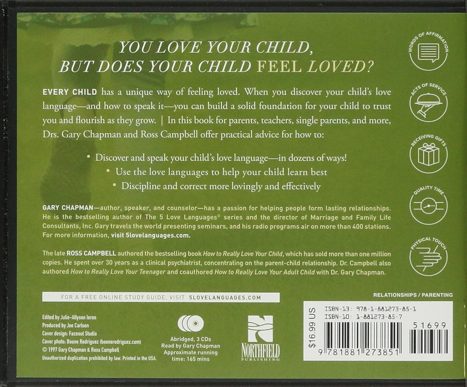 5 Love Languages Of Children CD, The