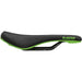 BEL AIR 3.0 LUX-ALLOY RAIL SADDLE Black Microfibre Top/Olive Green Base
