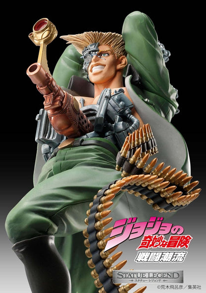 MediCos JoJo’s Bizarre Adventure: Battle Tendency - Rudol von Stroheim Statue Legend PVC Figure