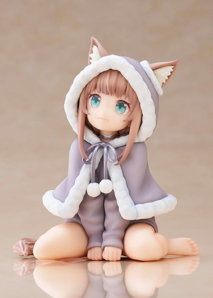 Golden Head Plus Palette My Neko is a Cute Girl Okigae Collection Present Kinako Total Height Approx. 5.9 inches (15 cm) (including pedestal) PVC and ABS Painted Finished Figure