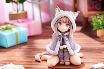 Golden Head Plus Palette My Neko is a Cute Girl Okigae Collection Present Kinako Total Height Approx. 5.9 inches (15 cm) (including pedestal) PVC and ABS Painted Finished Figure