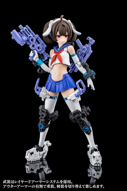 Megami Device BUSTER DOLL Gunner, Total Height Approx. 6.3 inches (160 mm), 1/1 Scale Plastic Model