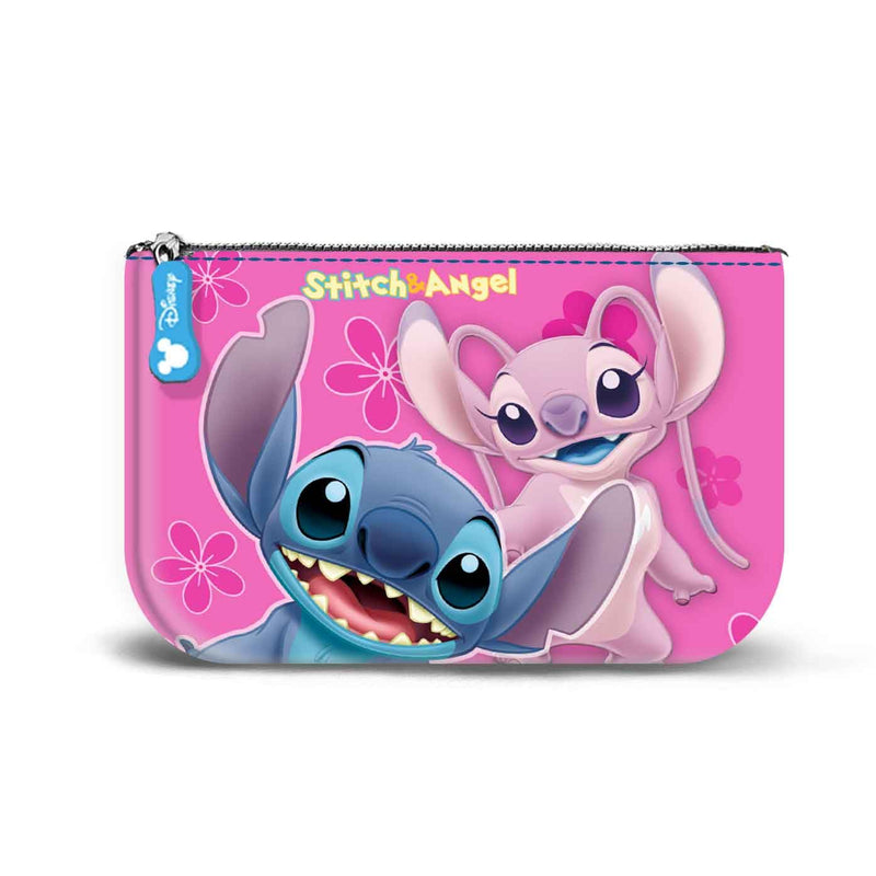 Disney-Small Square Coin Purse, 10 x 7 cm One Size Pink Stitch