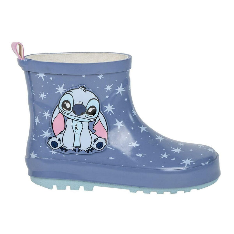 Stivali Da Pioggia Gomma Stitch Blu Tg. 25