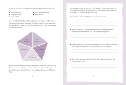 Dein Workbook gegen Kopfchaos: Strategien und Methoden für neurodivergente Menschen - Bei AD(H)S und Hochsensibilität