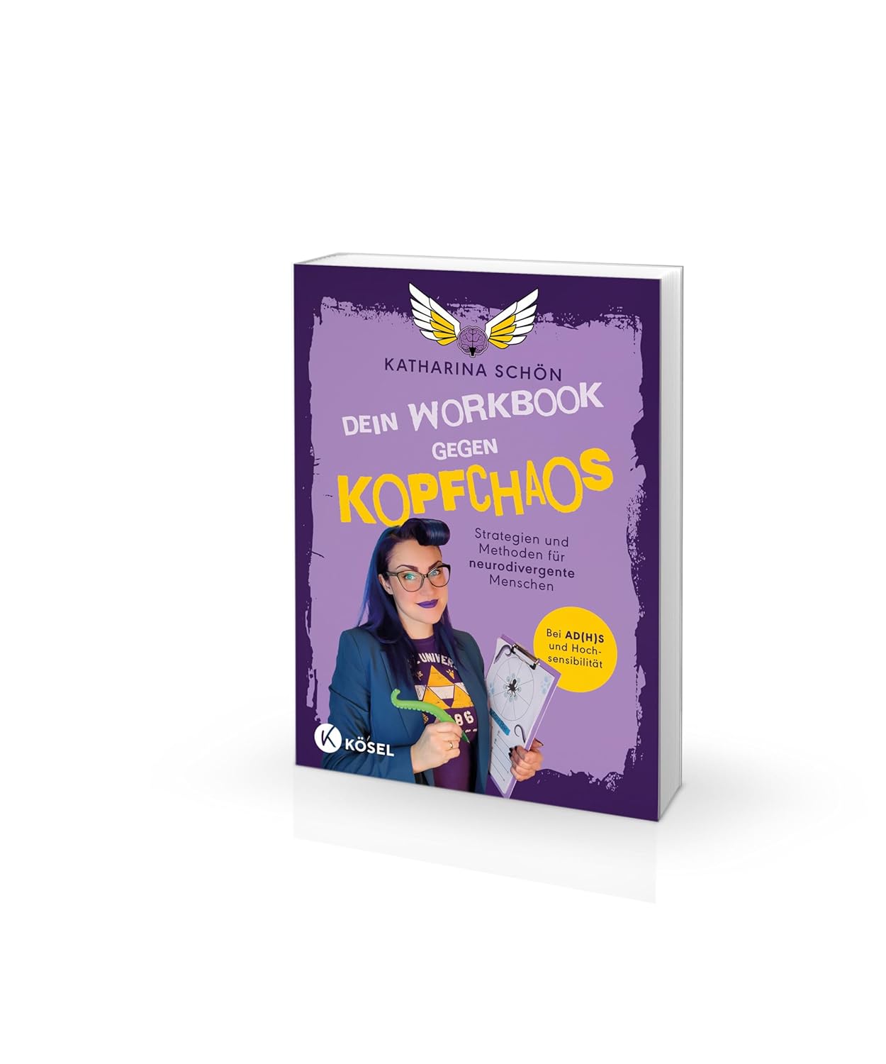 Dein Workbook gegen Kopfchaos: Strategien und Methoden für neurodivergente Menschen - Bei AD(H)S und Hochsensibilität