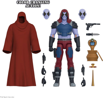 Super7 G.I. Joe Ultimate ! - Figurine d'action Zartan (Jungle Trap)