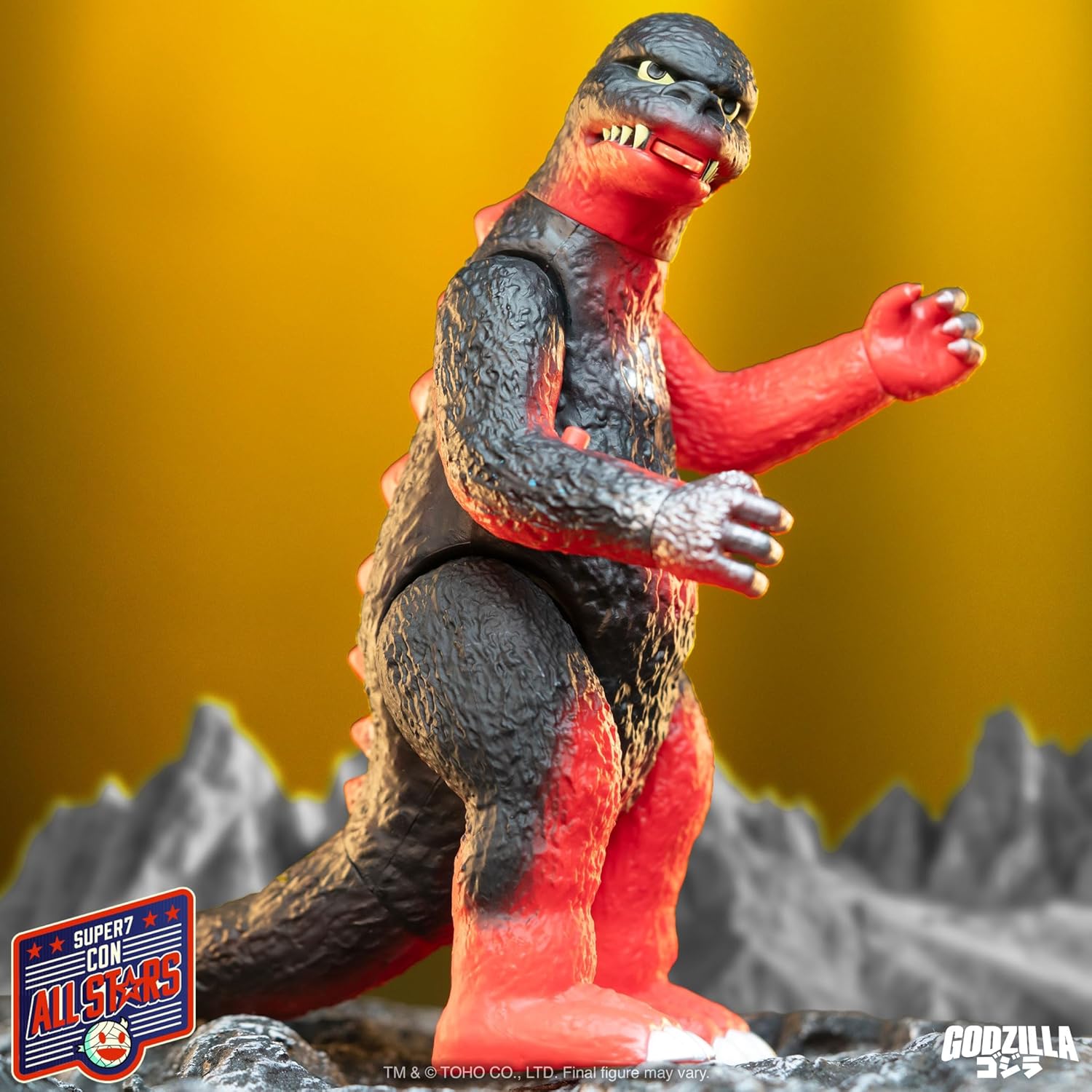 Super7 Toho ULTIMATES! - Shogun Godzilla (Vintage Red) Action Figure