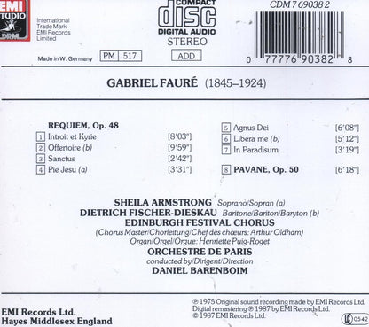 Faure:Requiem, Pavane