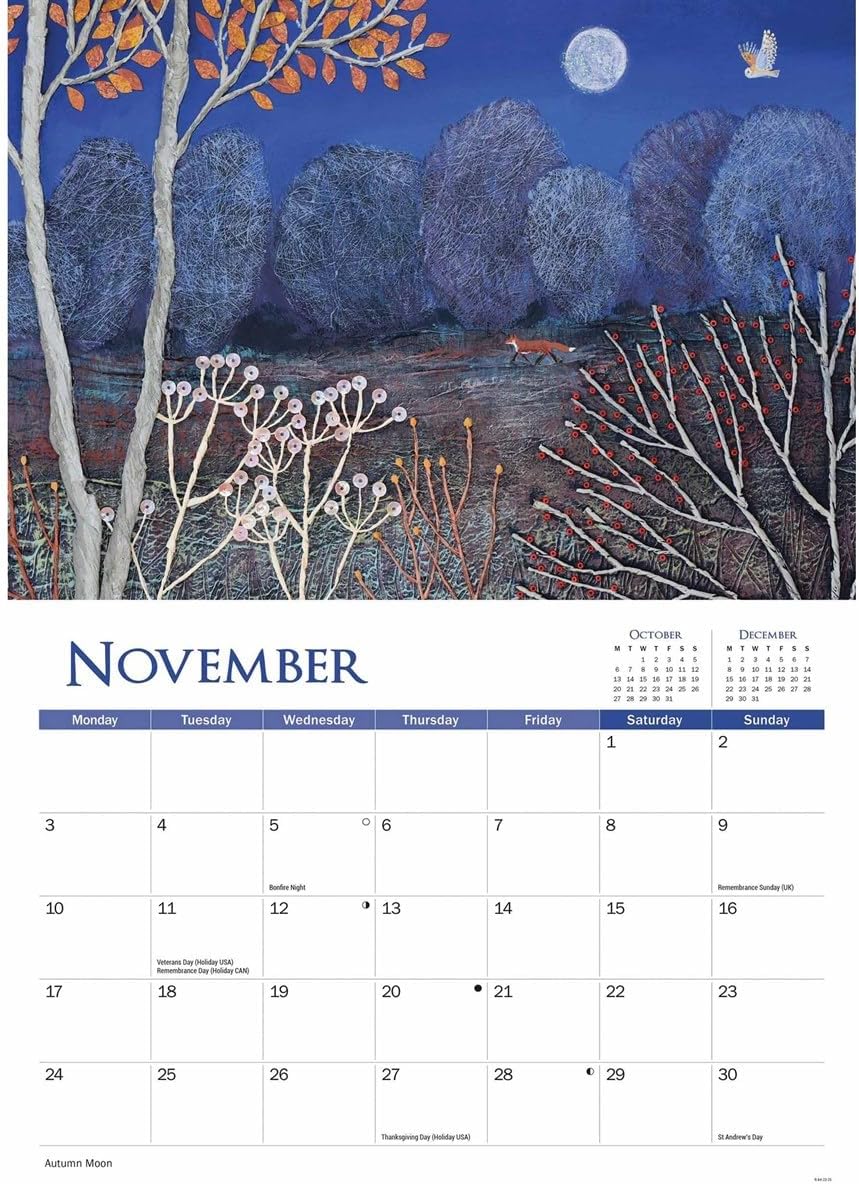 Jo Grundy Country Year A4 Calendar 2025 (PFP)