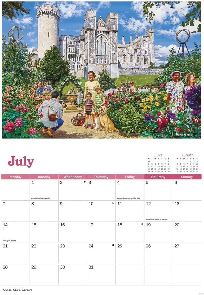 Golden Days Trevor Mitchell A4 Calendar 2025 (PFP)