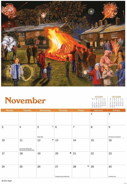 Golden Days Trevor Mitchell A4 Calendar 2025 (PFP)