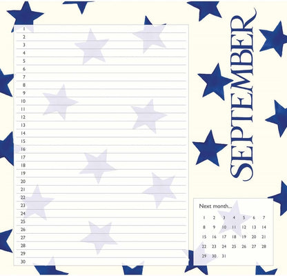 EB Birthday Candles Midi Calendar 2025 (PFP