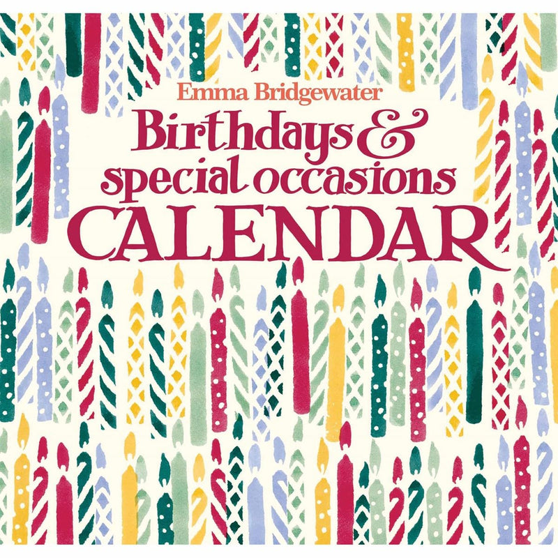 EB Birthday Candles Midi Calendar 2025 (PFP