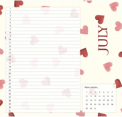 EB Birthday Candles Midi Calendar 2025 (PFP
