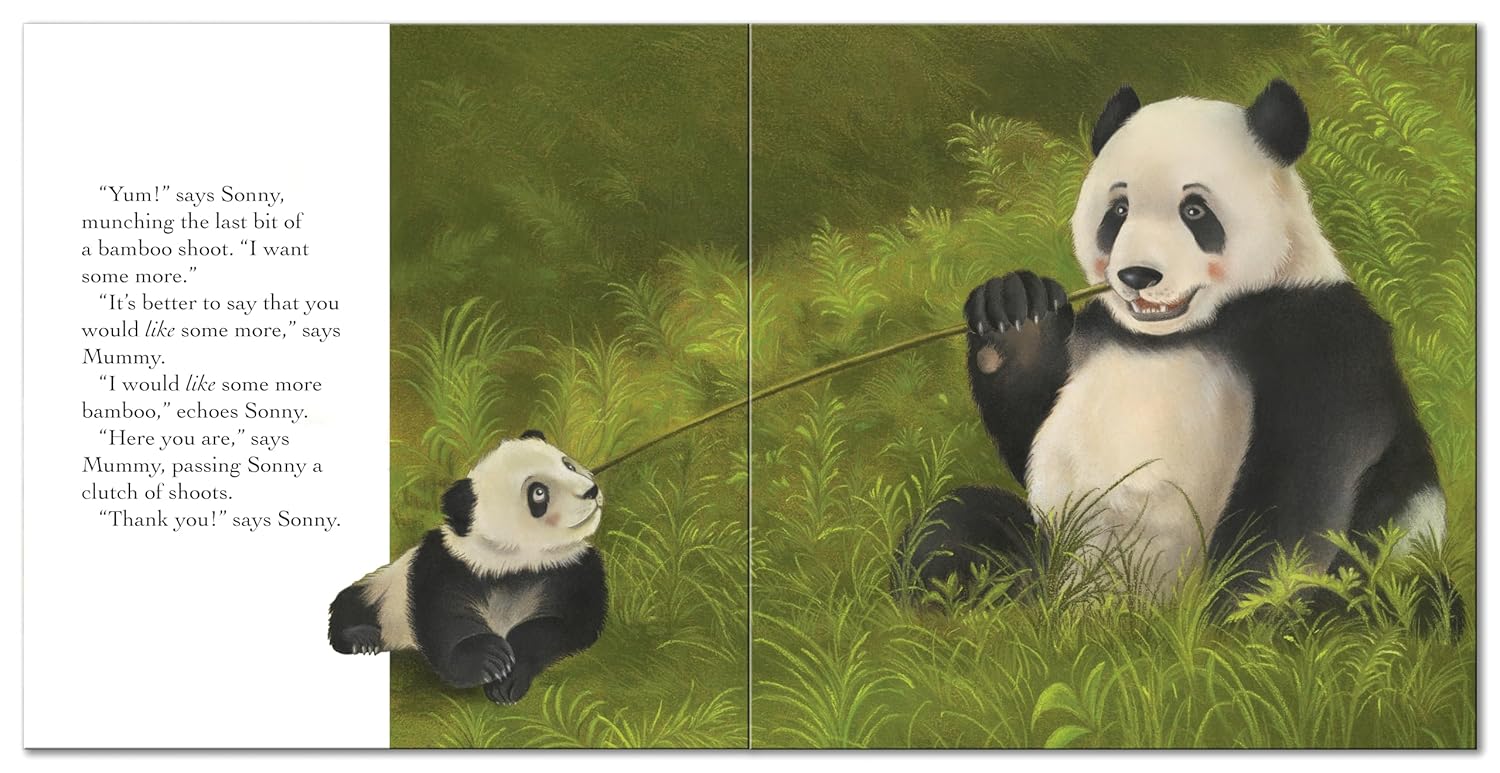 Panda Says, "Please..."