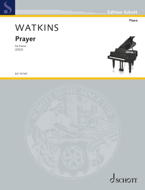Prayer: for piano. piano. Partition.