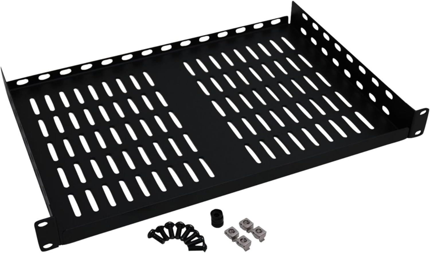 Tripp Lite Cantilevel 2U Fixed Shelf for 2 or 4-Post Server Racks, Supports up to 27 kg (SRSHELF2P