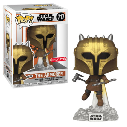 Star Wars Mandalorian Armara Jetpack Figure Funko Mandalorian S10 THE ARMORER (WITH JETPACK) Star Wars Funko