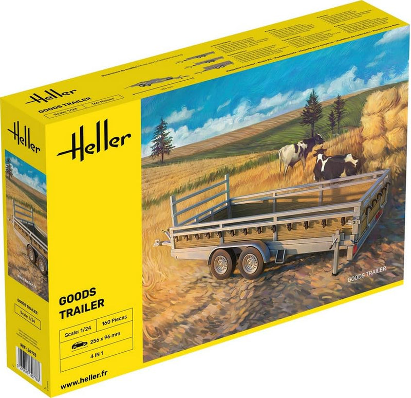 Heller 80778 Goods Trailer 1/24