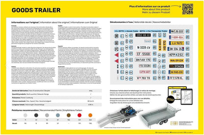 Heller 80778 Goods Trailer 1/24