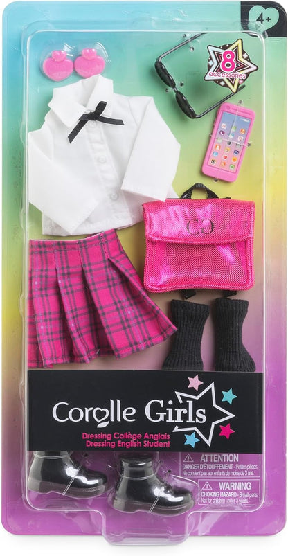 Corolle - Corolle Girls - Engelse Student Poppenkleren