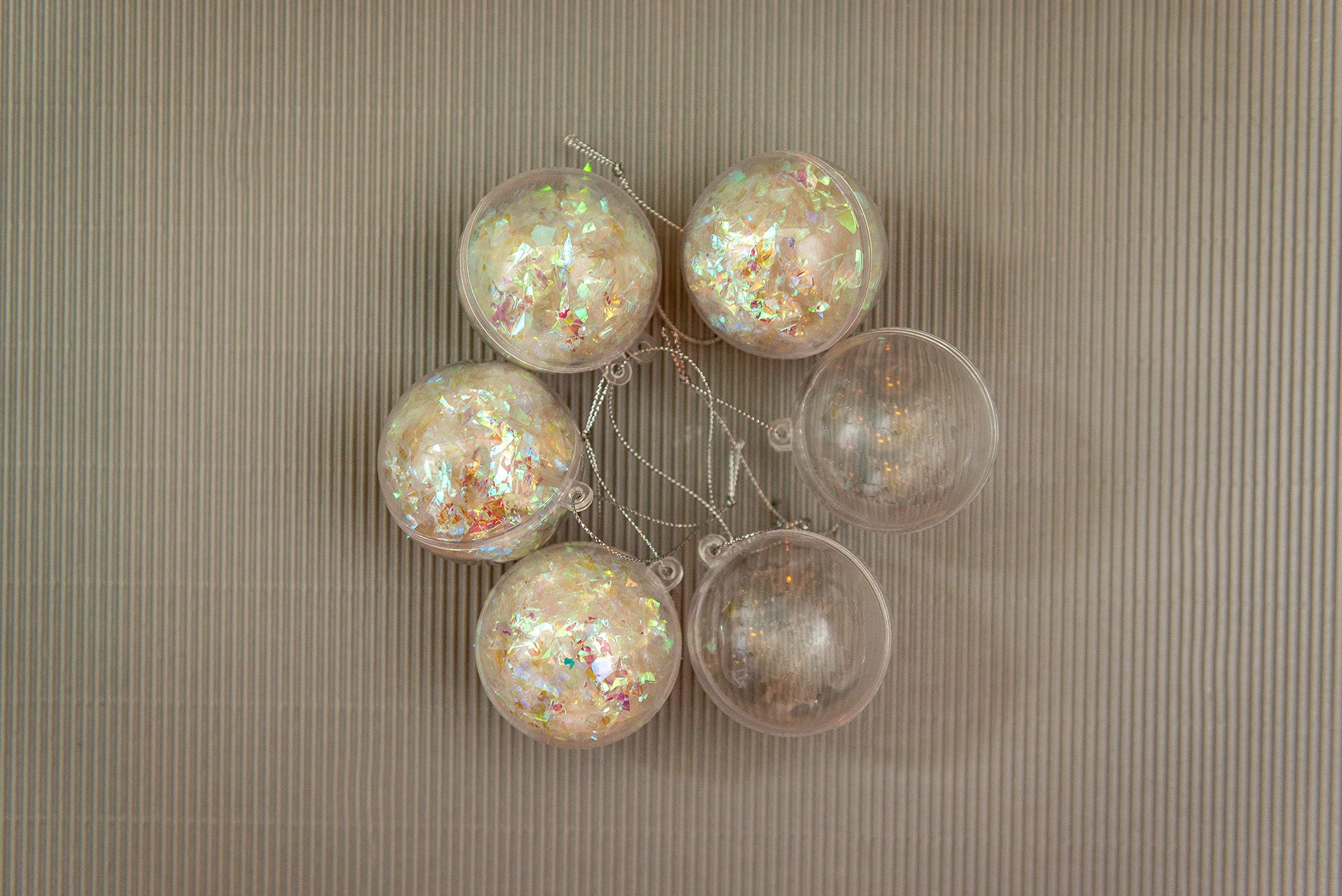 Colorations - Colorations - Vulbaar Ornament Transparante Bal Set van 12