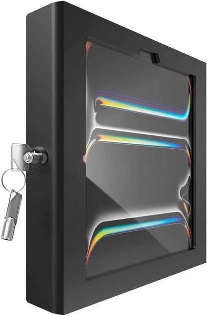 Compulocks Ipad Pro M4 11`` (2024), Apex Secured Enclosure Wall Mount - Enclosure - For Tablet - Glass Mount, Space - Loc