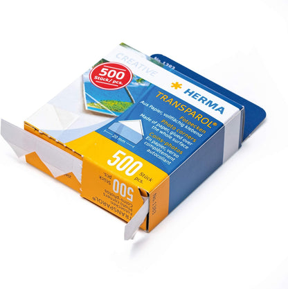 HERMA 1383 Photo Corner (Pack of 500) Clear/White