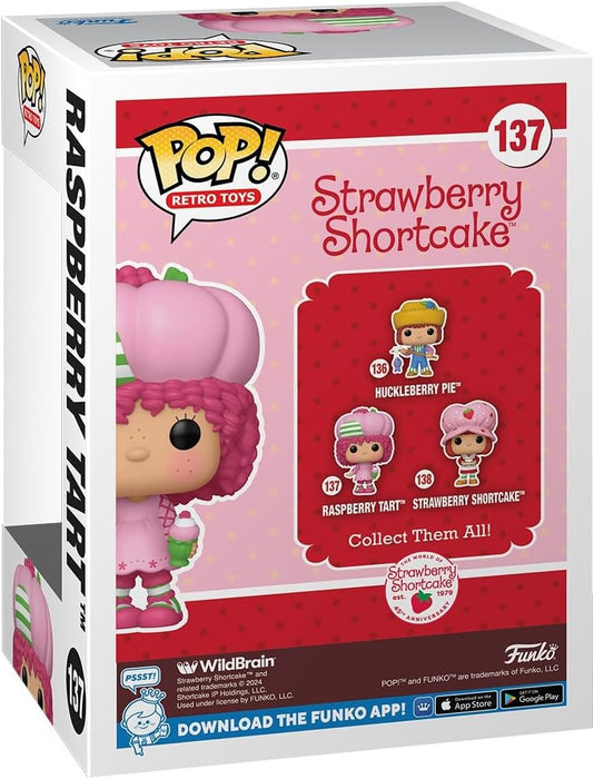 Funko Pop! Retro Toys: Strwb SC - Raspberry Torte Tart - Strawberry Shortcake - Collectable Vinyl Figure - Gift Idea - Official Merchandise - Toys for Kids & Adults - TV Fans