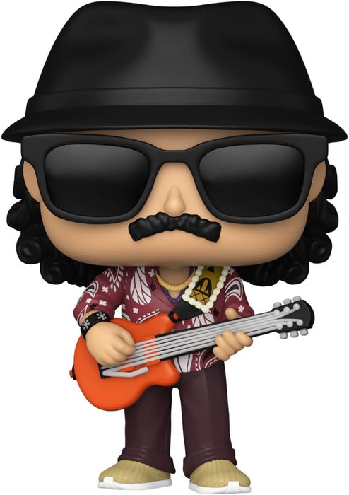 Funko Pop! Rocks: Carlos Santana - Figura de Vinilo Coleccionable - Idea de Regalo- Mercancia Oficial - Juguetes para Niños y Adultos - Music Fans - Muñeco para Coleccionistas y Exposición