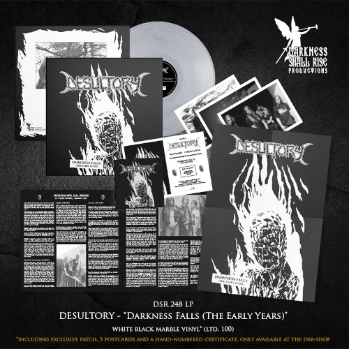 Darkness Falls - The Early Years (White Vinyl LP)