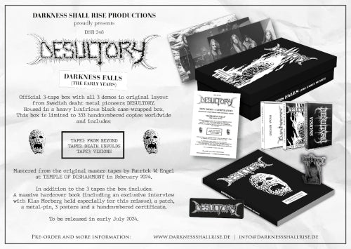 Darkness Falls - The Early Years (3 MC Box)