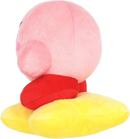 KIRBY - Kirby sur étoile - Peluche 17cm