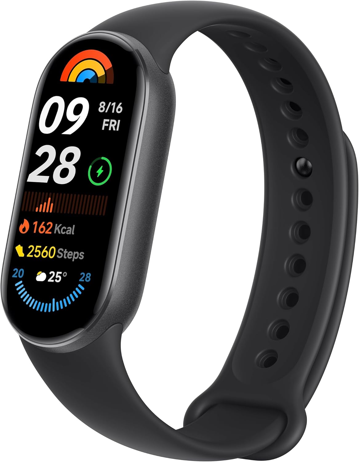 Xiaomi Smart Band 9, Midnight Black (UK Version+2 Years Warranty