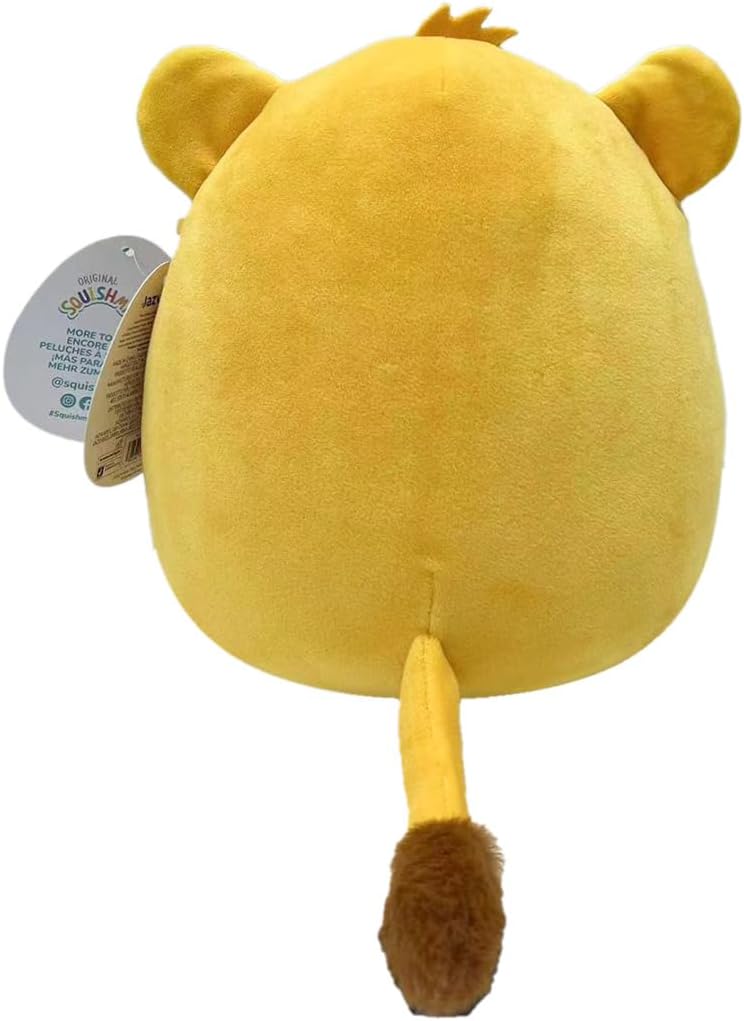 Squishmallows SQDI00548 8-Inch Simba Disney Plush, Multicolour