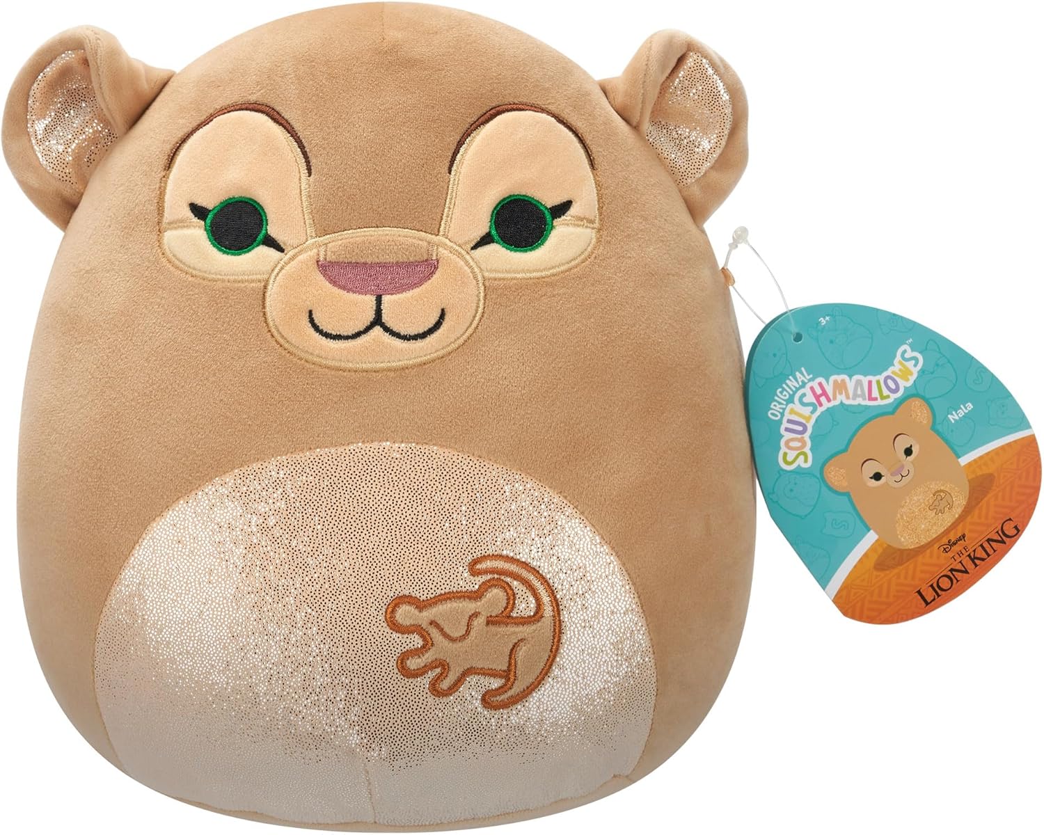 Squishmallows SQDI00549 8-Inch Nala Disney Plush, Multicolour